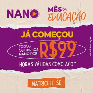 Banner da promoção de Nano