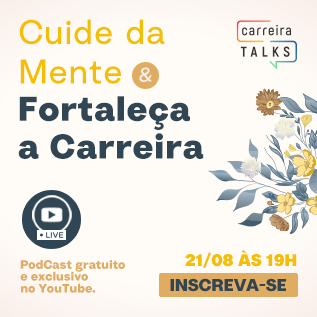 Banner do evento sobre saúde mental no trabalho