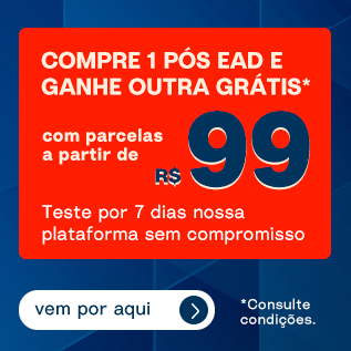 Banner da promoção de pós-graduação