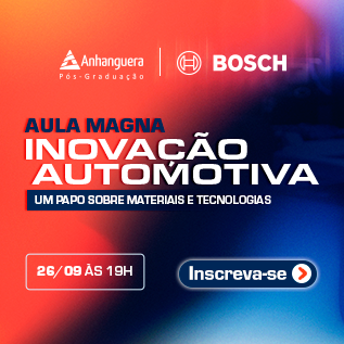 Banner do evento em parceria com a Bosch