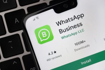 mensagem de saudação para WhatsApp Business