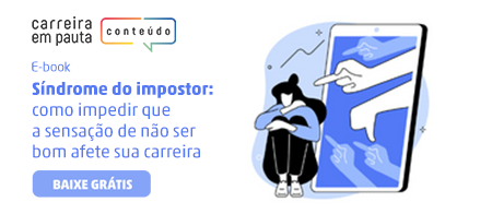 Banner sobre o e-boook de Síndrome do impostor