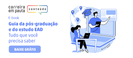 Banner do e-book Guia da pós-graduação e do estudo EAD: Tudo que você precisa saber