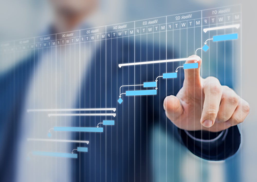 gráfico mostrando crescimento para ilustrar texto sobre MBA em Gestão Exponencial