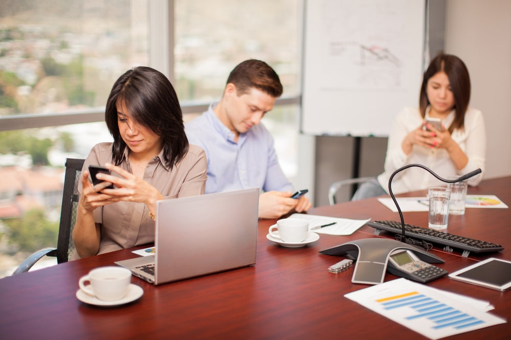 distrações no ambiente de trabalho