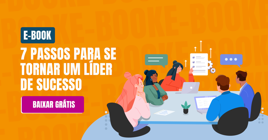 Banner "7 passos para se tornar um líder de sucesso"