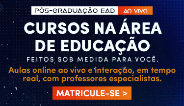 banner da pós-graduação ao vivo em Educação Especial