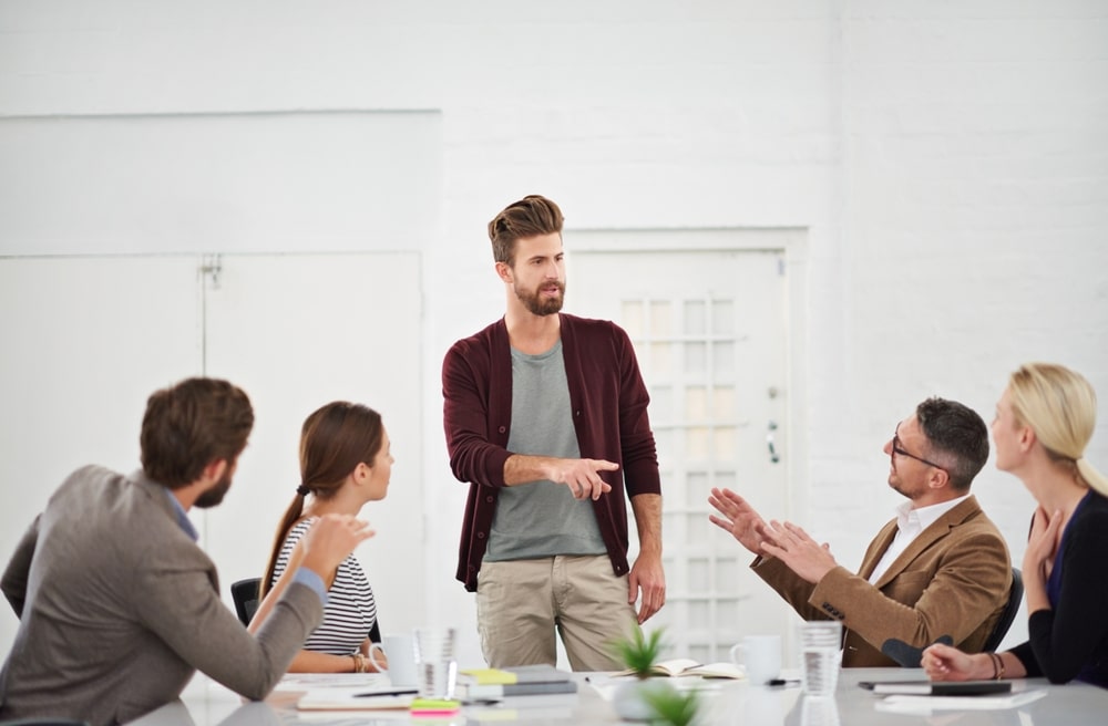 Liderar uma reunião