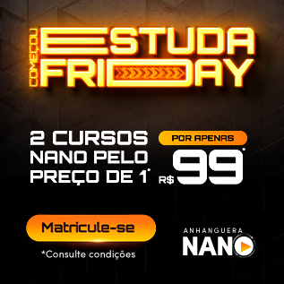 Oferta de Black Friday dos cursos Nano